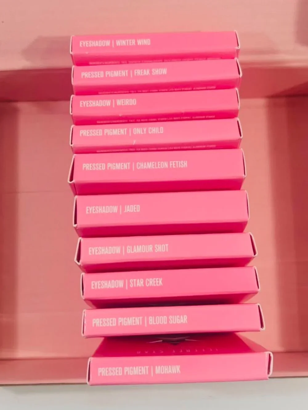 Jeffree Star Cosmetics 10 Artistry Singles Bunder ($100 Retail!!)